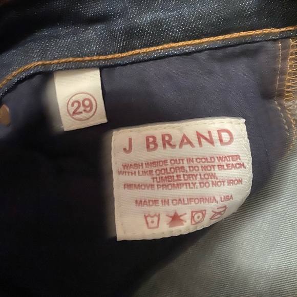 J Brand skinny denim jeans size 29 - Picture 6 of 9